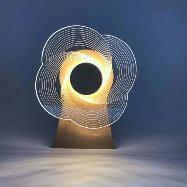 Boîte à musique Nuage et vent Lumineuse