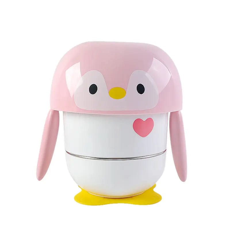 Bol de transport de repas pingouin