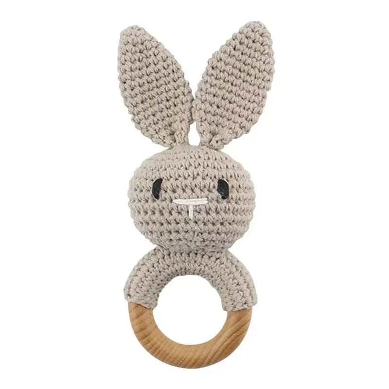Hochet Crochet anneau Lapin