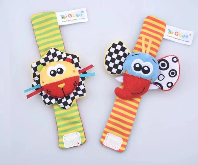 Hochets Mains et Pieds - Pack de 4