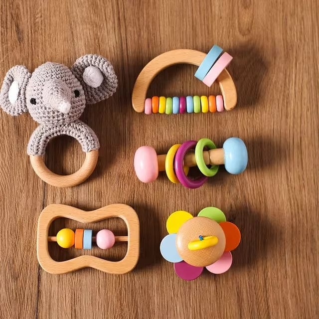 Hochet Musical Bébé - 5 Pcs