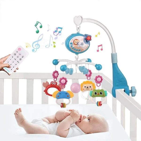 Mobile Bébé Lumineux Musical et Projecteur