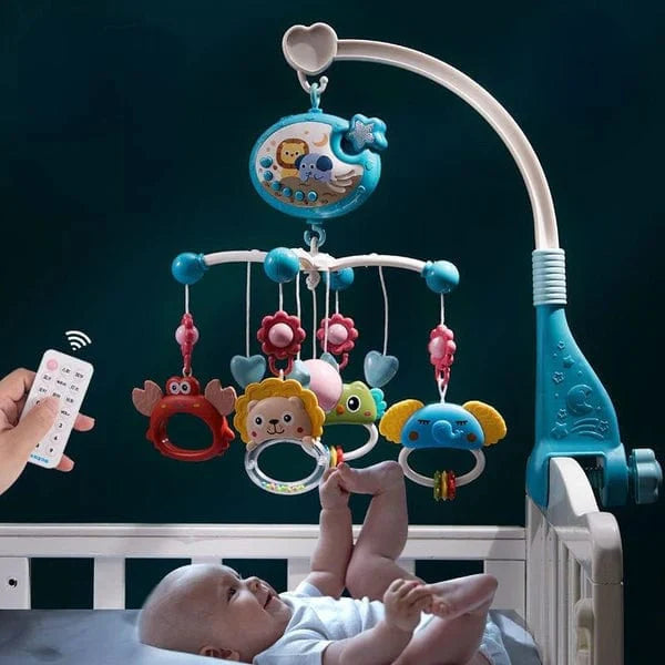 Mobile Bébé Lumineux Musical et Projecteur