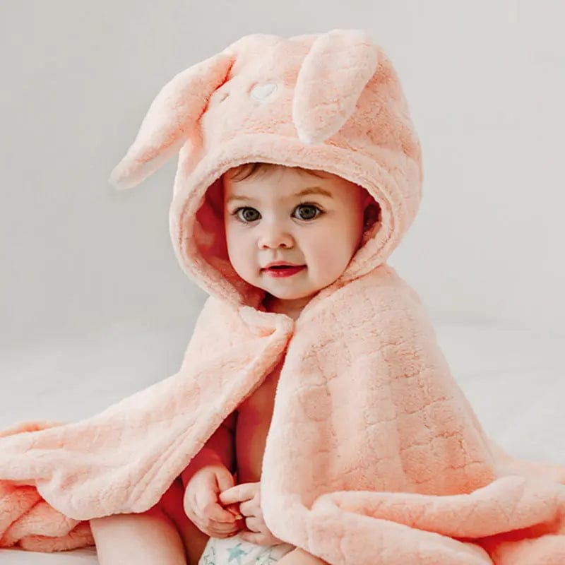 Cape de bain animaux pour bébé