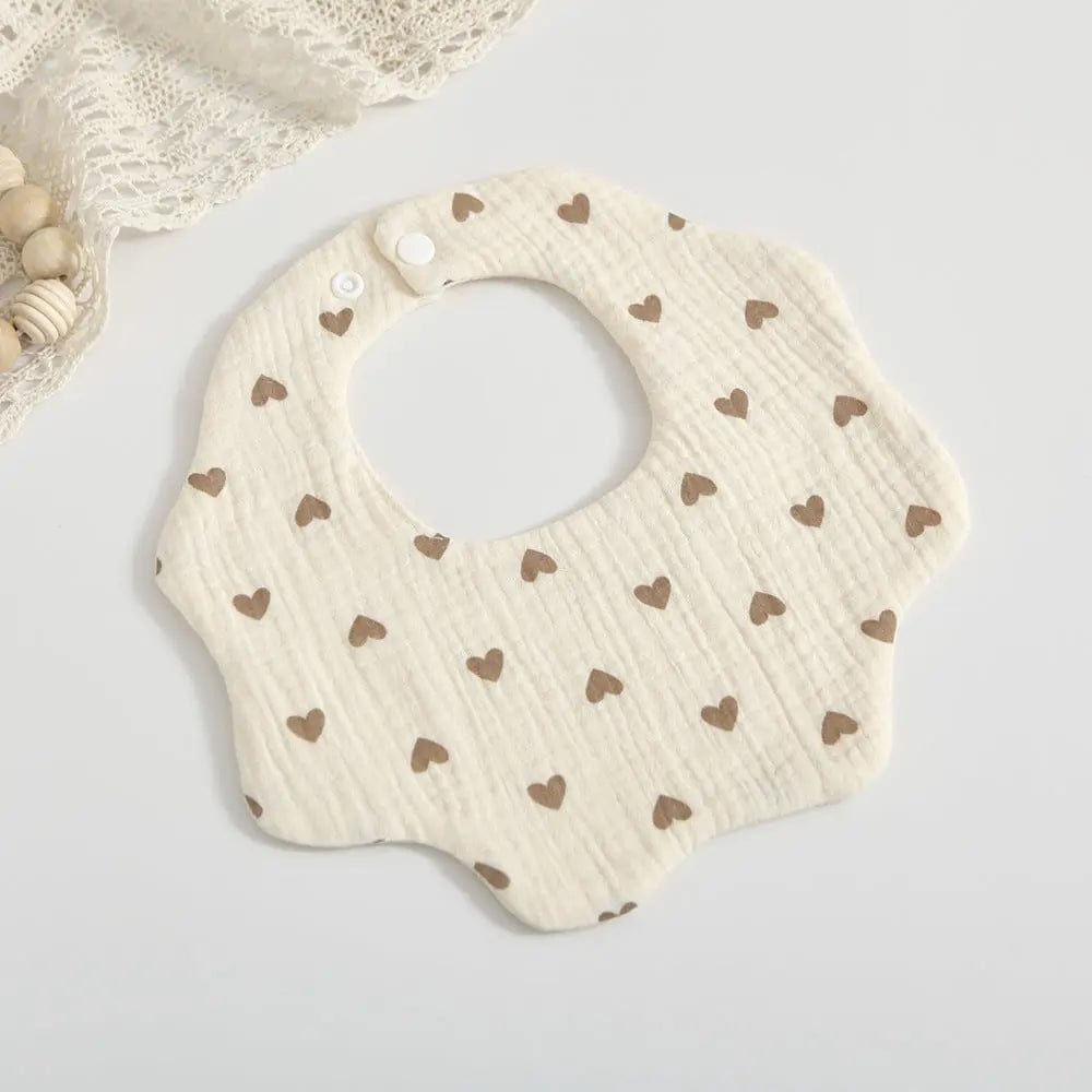 Bavoir en pur coton pour bébé
