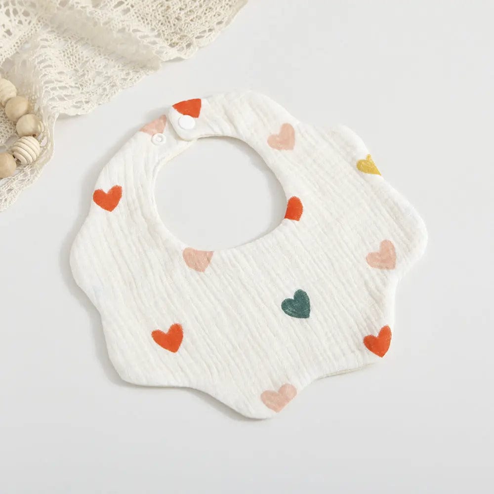 Bavoir en pur coton pour bébé