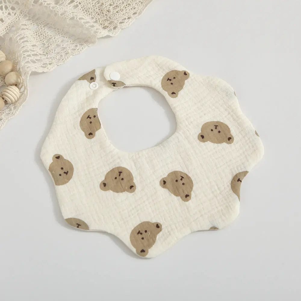 Bavoir en pur coton pour bébé