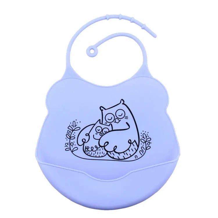Bavoir en silicone