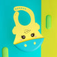 Bavoir en silicone animaux