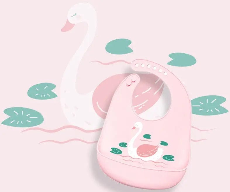 Bavoir en silicone animaux