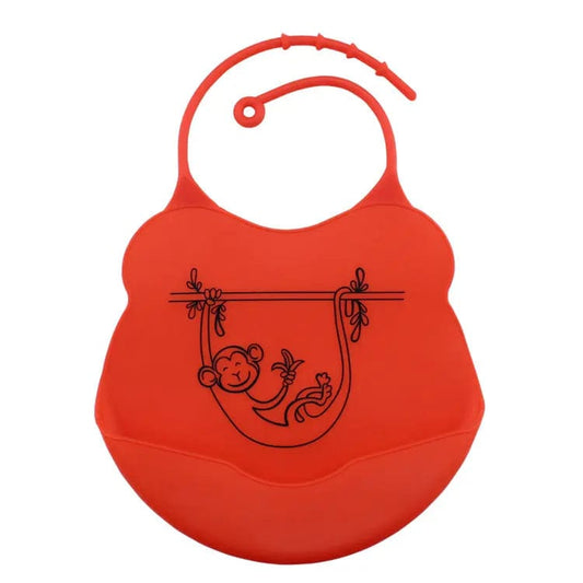 Bavoir en silicone