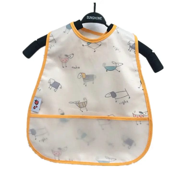 Bavoir imperméable à motif