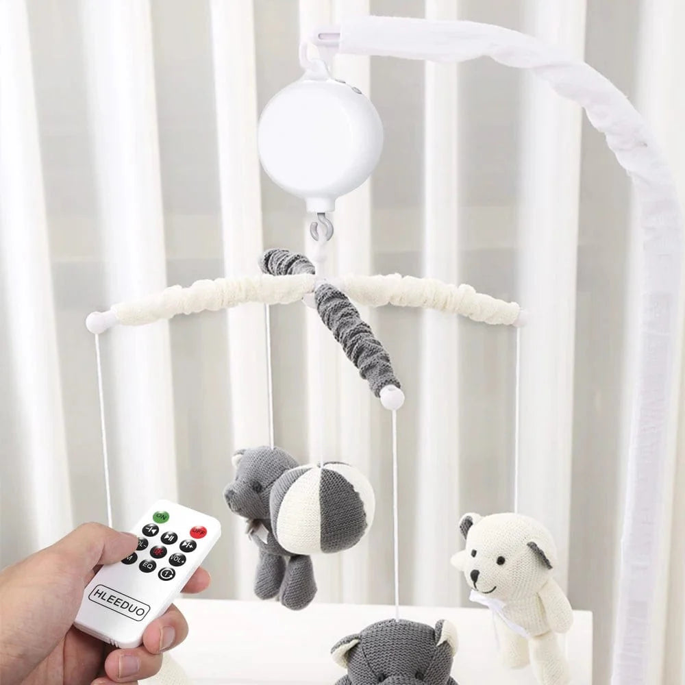 Boîte à Musique Télécommandé pour Lit Bébé