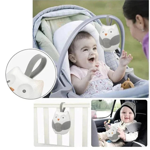 Boite Musicale Bébé brut blanc