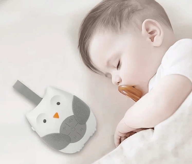 Boite Musicale Bébé brut blanc