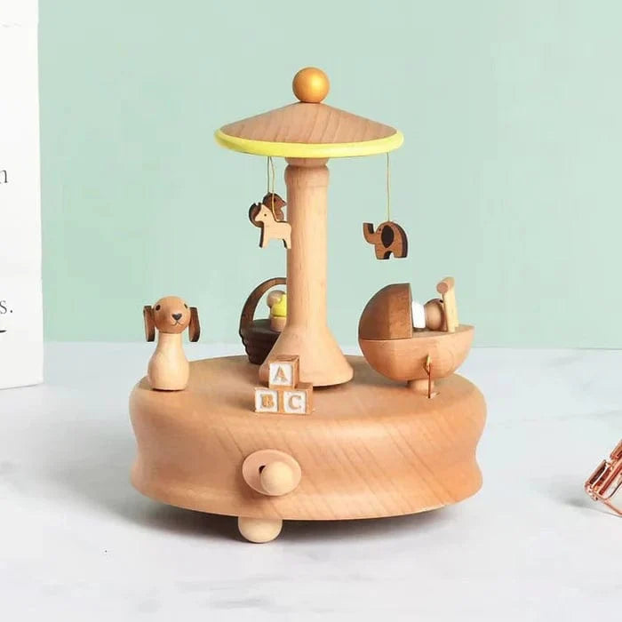 Boite Musique Bébé Carrousel