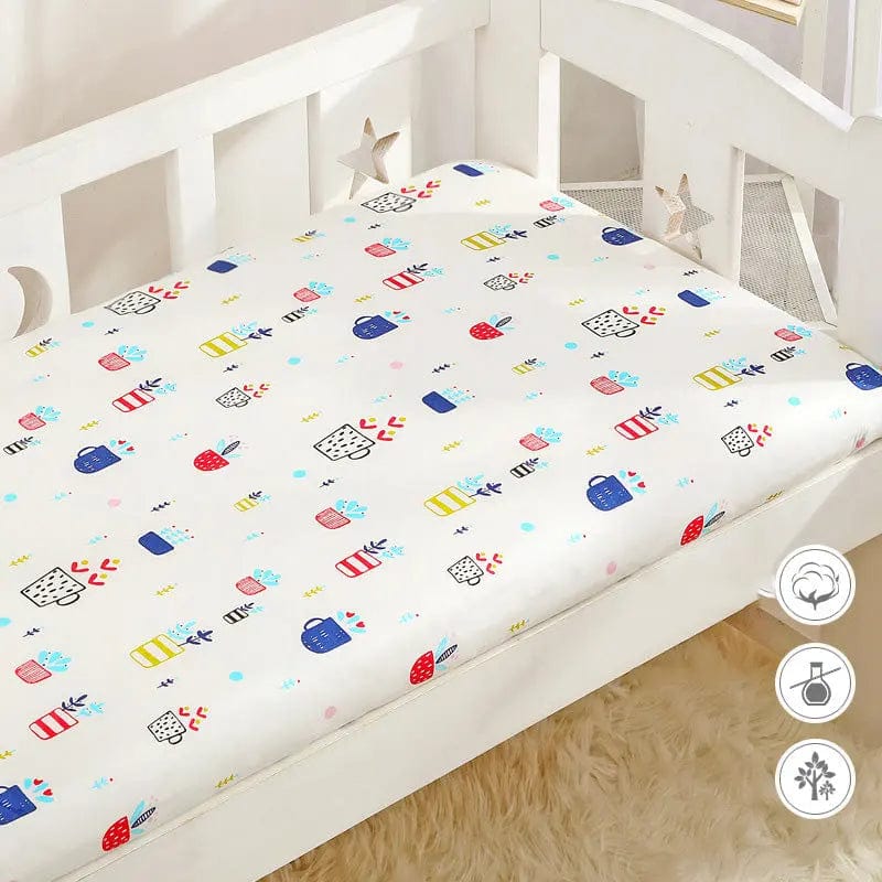 Drap housse lit bébé 60x120