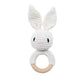 Hochet Crochet anneau Lapin