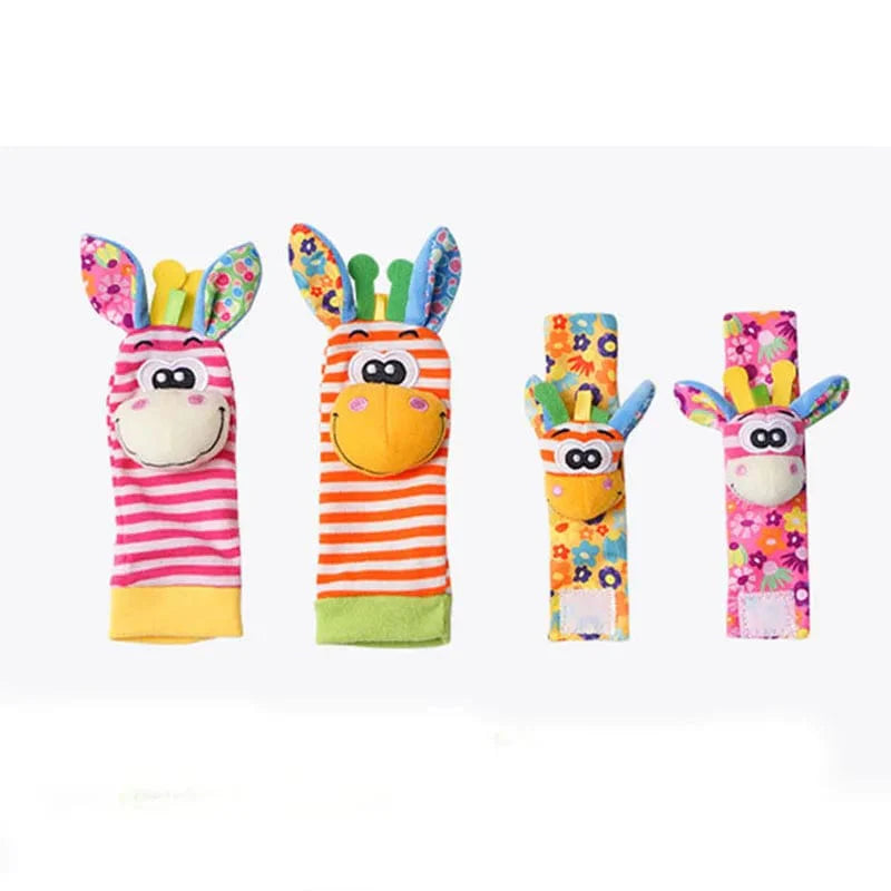 Hochets Mains et Pieds - Pack de 4