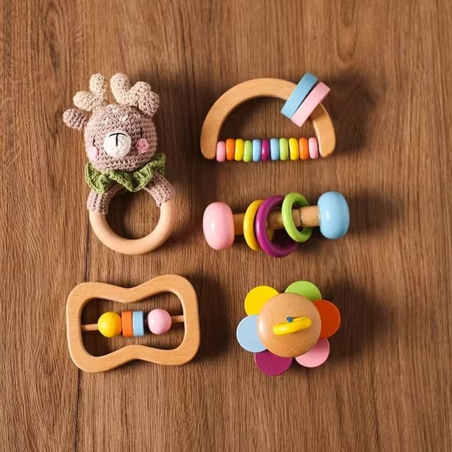 Hochet Musical Bébé - 5 Pcs
