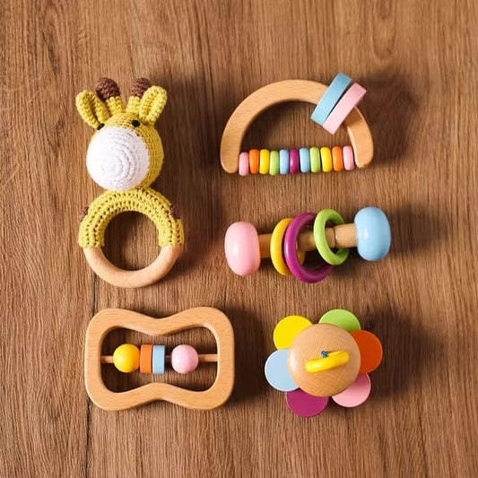 Hochet Musical Bébé - 5 Pcs