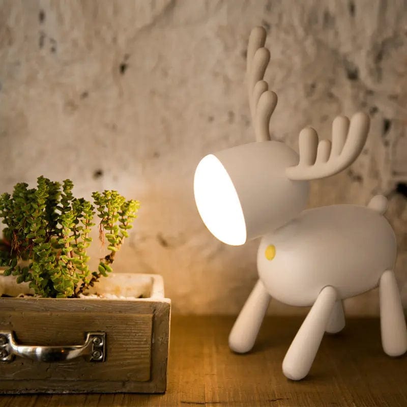 Lampe de chevet cerf