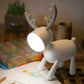 Lampe de chevet cerf