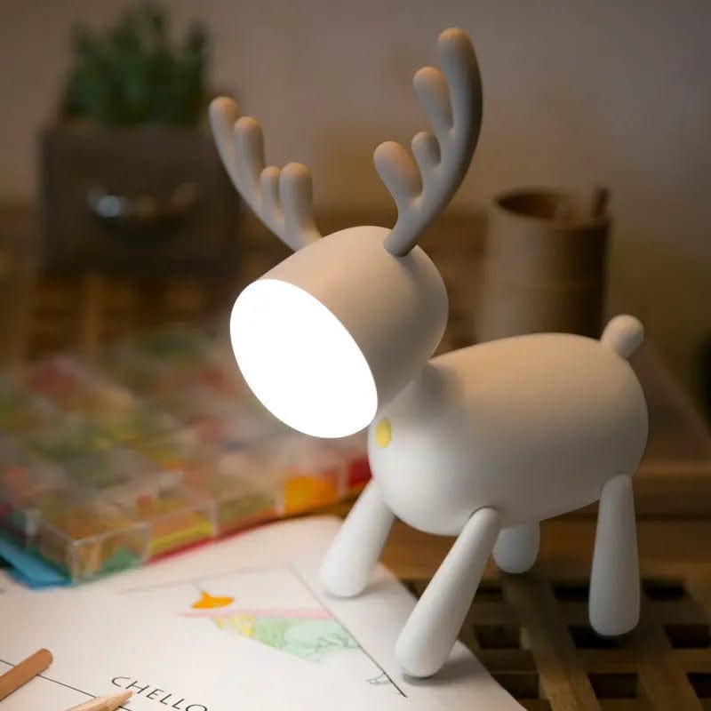 Lampe de chevet cerf