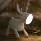 Lampe de chevet cerf