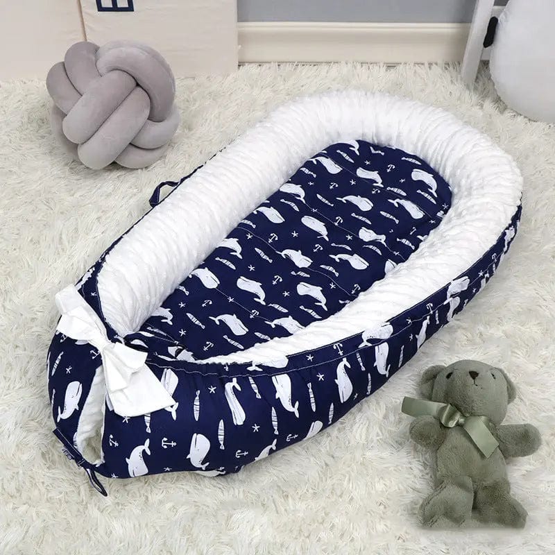Lit portable en pur coton