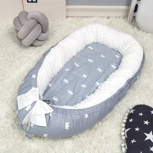 Lit portable en pur coton