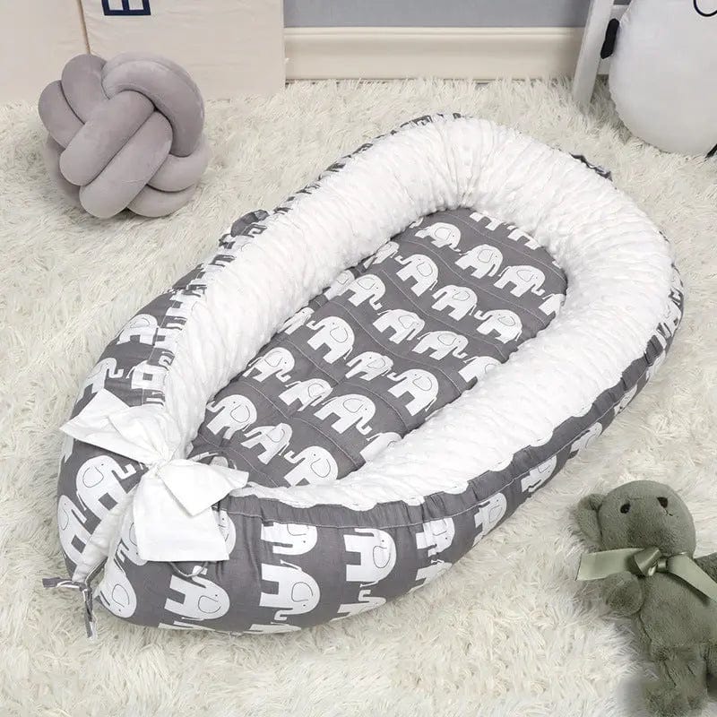 Lit portable en pur coton