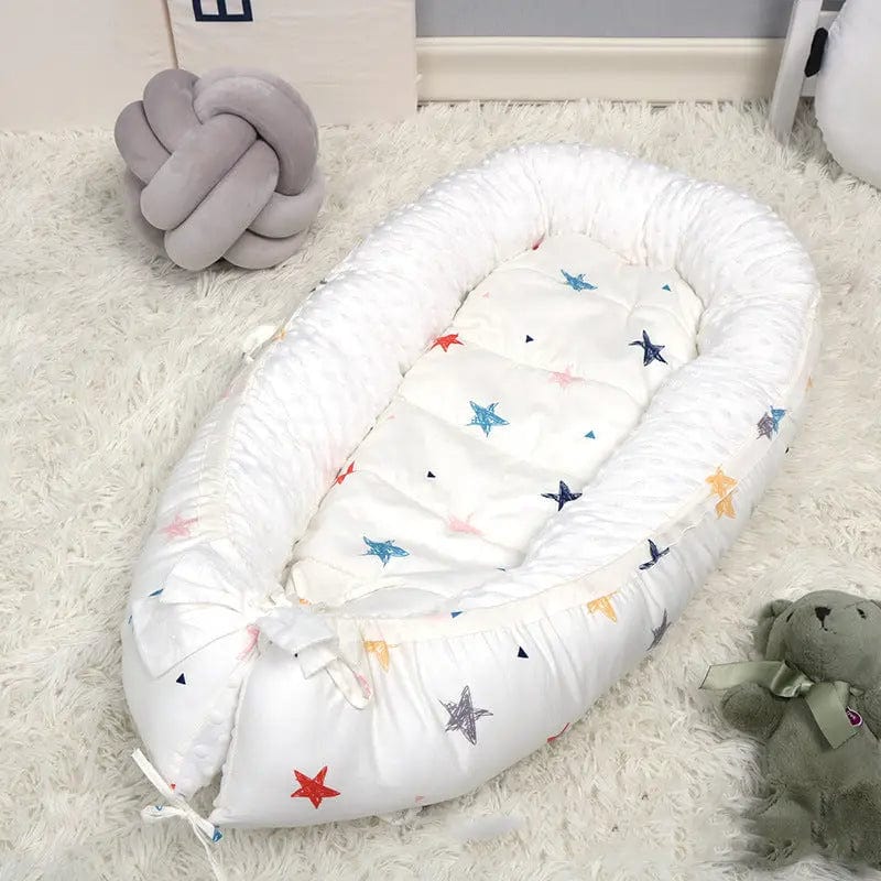 Lit portable en pur coton