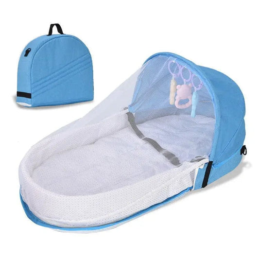 Lit portable pour bébé avec moustiquaire