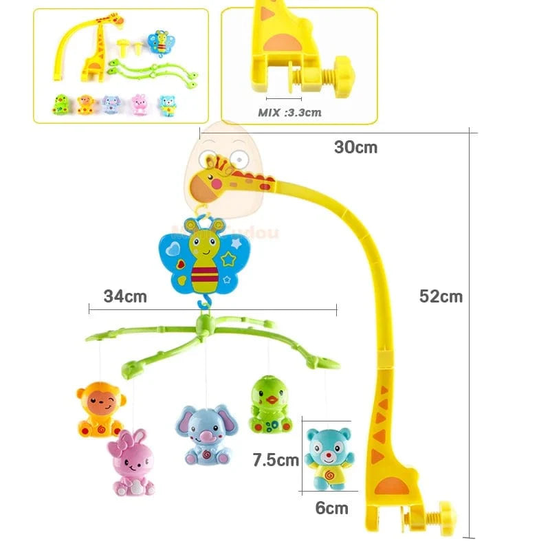 Mobil Musical bebe Girafe