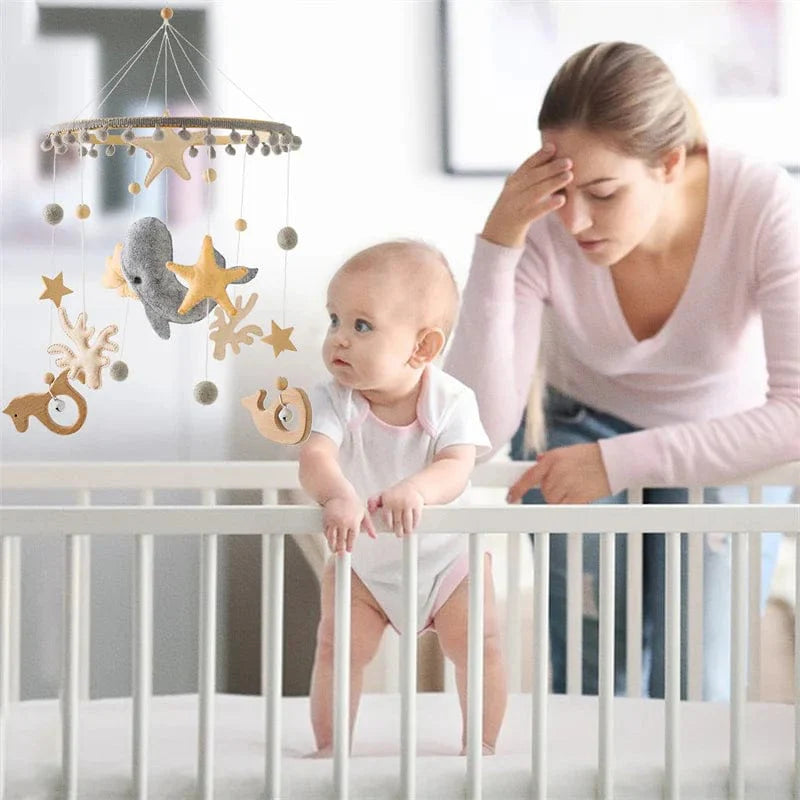 Mobile éveil bébé  Montgolfière