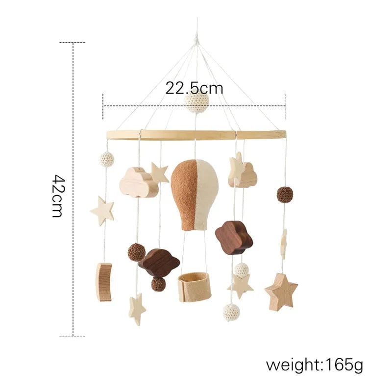 Mobile éveil bébé  Montgolfière