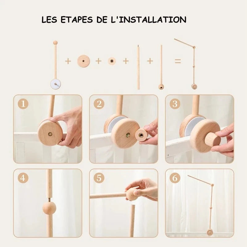 Mobile Lit Bebe Musical